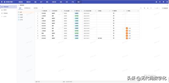 免费 - 无代码平台搭建的crm客户管理系统，支持随时调整更新（crm系统源码）